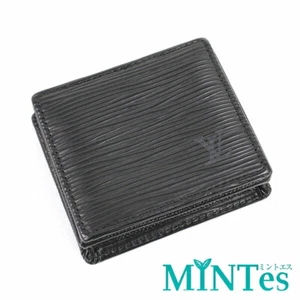 Auth Louis Vuitton Epi Portomone Boite Coin Case M63692 Noir Leather Black Coin - Picture 1 of 6