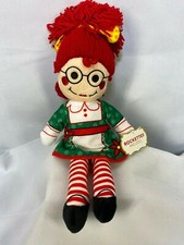 The Radio City Rockettes RAG DOLL  CHRISTMAS OFFICIAL MERCHANDISE 14 INCH NEW!!!