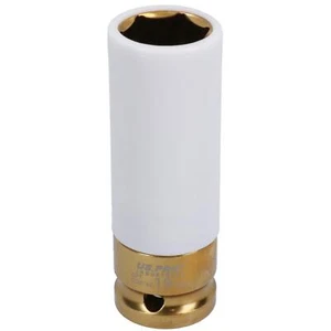 Toma de tuerca de rueda de aleación doble profunda de 19 mm 1/2" de tracción 6 lados hexagonal simple - Imagen 1 de 6