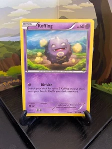 Koffing 27/124 - Fates Collide - Common - Pokemon Card TCG - LP - Picture 1 of 3