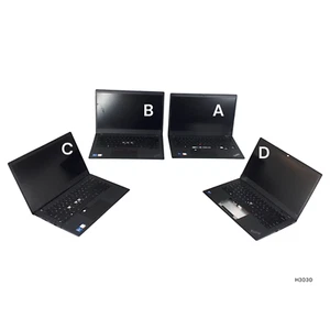 Lot de 4 ordinateurs portables Lenovo ThinkPad T14s Gen 2 i7-11ème génération POUR PIÈCES EN L'ÉTAT H3030 - Photo 1/24