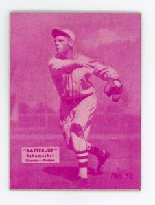 1934 BATTER-UP HAL SCHUMACHER #52 SEE SCANS - Picture 1 of 2