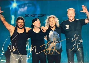 METALLICA Autographed Signed 8x10 Reprint Photo James Hetfield #5 !! - Picture 1 of 1