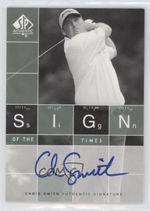 2002 SP Authentic Sign of the Times Auto Chris Smith #ST-SM Auto