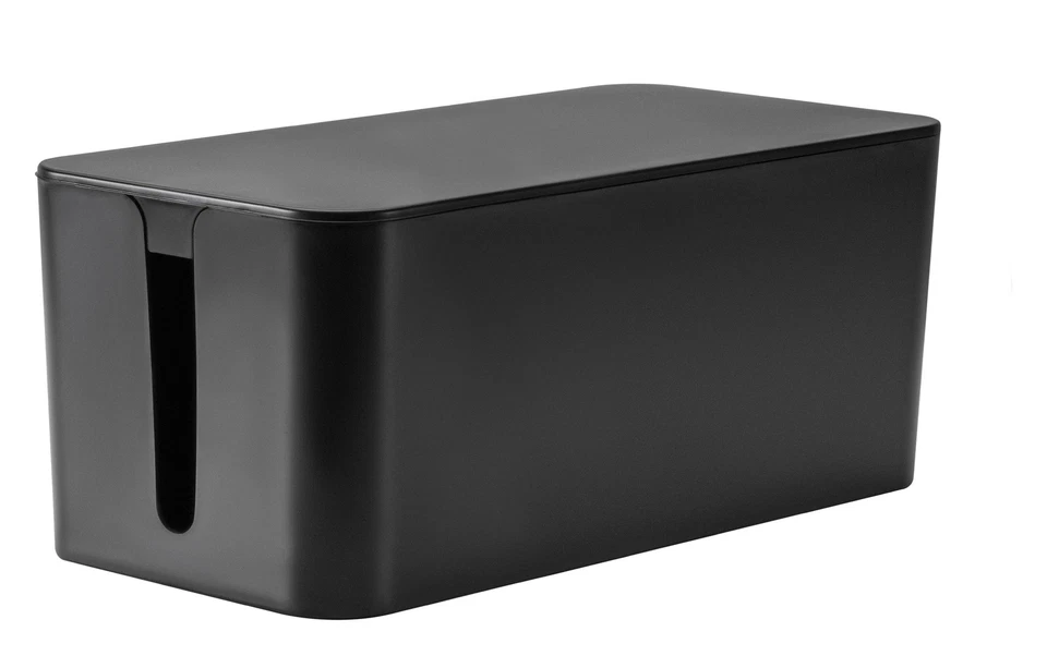 RICOO Kabelbox Kabelmanagement aus Plastik mit Deckel 23,5 x 11,5 x 12 cm Z2301 - Bild 1 von 1