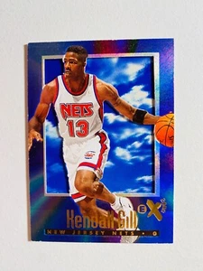 Tarjeta de baloncesto de la NBA Skybox #43 1997 Kendall Gill casi nueva-como nueva - Imagen 1 de 2