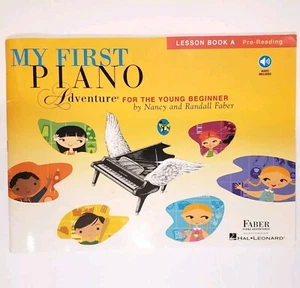 My First Piano Adventure Lesson Book A Pre-Reading With Online Audio Faber - Picture 1 of 8