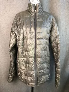 Patagonia Light Weight Silver Gray Puffer Jacket Men's M - Picture 1 of 7