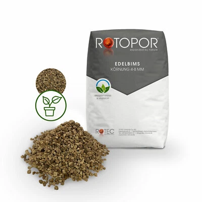 Rotopor Edelbims Waschbims Körnung 4-8 mm Bims Bimskies Mulch Substrat  - Bild 1 von 2
