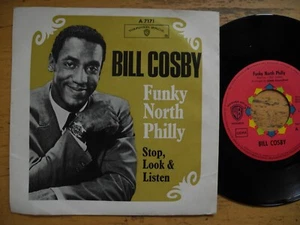 BILL COSBY Funky North Philly / Stop Look & Listen 45 7" single 1968 Germany EX - Picture 1 of 2