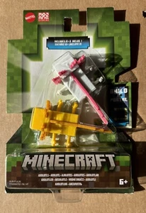 Minecraft BuildA Portal Axolotl Figures 3 inch Action Figures White & Yellow - Picture 1 of 7