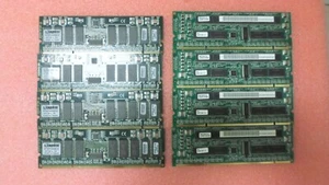 Lot of 8 (1x128MB) TOTAL 1GB KINGSTON KTS7050/512 & SUN Memory MH8S144DXTJ-8. - Picture 1 of 6