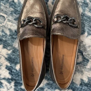 Johnston and Murphy Bronze Gracelyn Chain Platform Loafers Women's Sz 7 - Picture 1 of 6