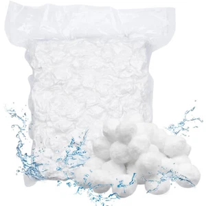 1.5lbs 700g Pool Filter Balls for Swimming Pool and Bath All Sand Filter Systems - Picture 1 of 7