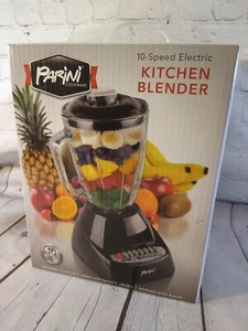NEW IN BOX 10 speed electric PARINI 6 cup kitchen blender - Picture 1 of 8