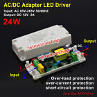 AC-DC 12V 2A 24W Converter LED Driver Adapter Switching Power Supply Transformer