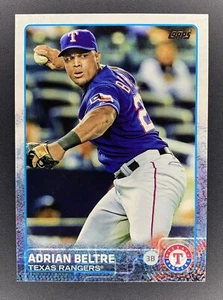 2015 Topps “Twink/Sparkle Variation” Adrian Beltre SSP (card#175)!! 1ST ON EBAY! - Picture 1 of 2