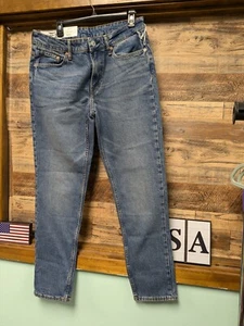 Pantalones de mezclilla para mujer talla 32*32 azules calce cónico H&M - Imagen 1 de 4