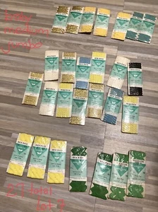 27 Wrights RICK RACK, Baby, Medium, Jumbo KONVOLUT, WENIGE GOLD *Posten 7 - Bild 1 von 8