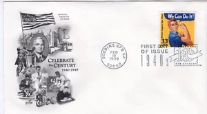 USPS FDC #3186e 1999 33¢ Women Support War Effort Celebrate the Century ST2541 - Picture 1 of 2