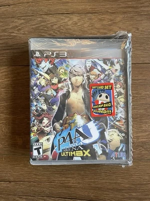 Persona 4: Arena Ultimax w/Tarot Cards + Bop Bag (PlayStation 3 PS3) NEW SEALED - Image 1 of 4