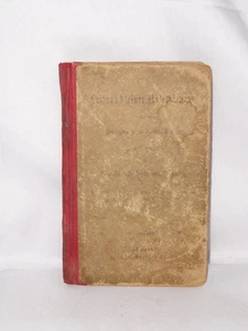 1863 German Catechism Book ~ Ada Brunner ~ Quakertown Pa ~ Oct 6,1900 - Foto 1 di 7