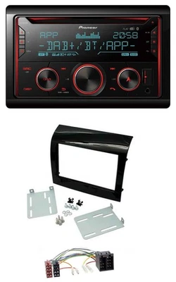 Pioneer 2DIN DAB MP3 Bluetooth USB CD Autoradio für Fiat Ducato 11-21 Peugeot Bo - Bild 1 von 4
