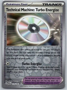 Technical Machine: Turbo Energize 179/182 Reverse Holo SV04: Paradox Rift NM - Picture 1 of 2