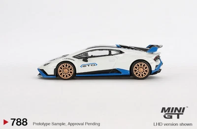 Mini GT 1 64 Lamborghini Huracan STO Bianco Asopo LHD NEU&OVP