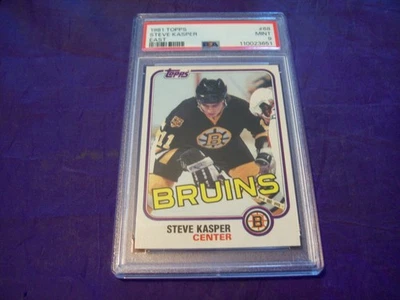 1981 TOPPS HOCKEY #68 STEVE KASPER PSA 9 - Image 1 of 2
