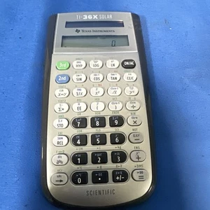 Texas Instruments TI-36X Solar Scientific Algebra College School Calculator - Picture 1 of 7