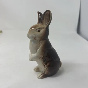 Poole Keramik stehender Hase brauner Hase - Bild 1 von 6