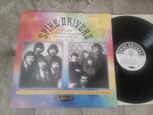 SPIKE DRIVERS 7" Singles LP Detroit TED LUCAS Psych Strange Baby High Time Often - Picture 1 of 11