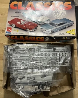 AMT 3 Complete Kits 57 Fairlane 500, 1/25 Kits PLEASE READ DESCRIPTION - Image 1 of 4