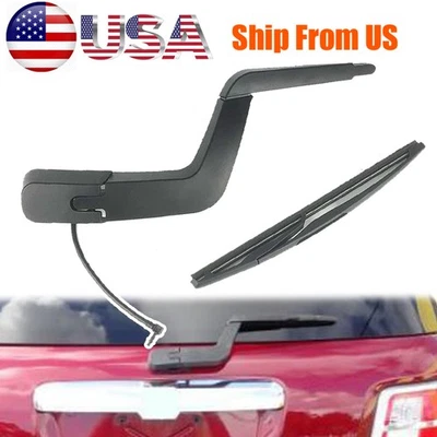 11"  Rear Windshield Wiper Arm & Blade Kit For Saturn Outlook GMC Acadia MK1 07- - Изображение 1 из 4