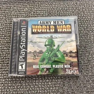 Army Men World War (PS1, 2000) Cib Y Probado Funcionando - Imagen 1 de 3