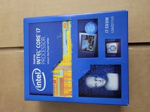 INTEL CORE i7-5930K 3.5GHz 15MB CACHE PROCESSOR NEW IN BOX - NEVER USED - Picture 1 of 4