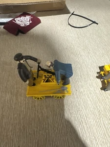 Bachmann 96201 G Scale Motorized Handcar w/Trailer No Box - Picture 1 of 2