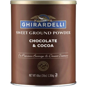 Ghirardelli Sweet Ground Chocolate and Cocoa | 3 lb. | Baking & Desserts - Picture 1 of 11