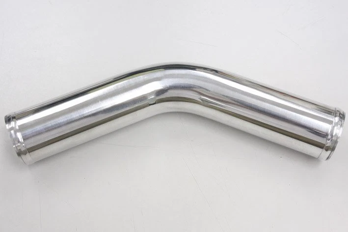Universal Aluminum Alloy Car Intake / Intercooler Pipe 45degree 3" 76mm - Image 1 of 4