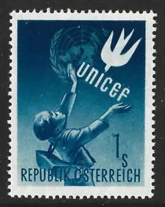 AUSTRIA 1949 - UNICEF - MI 933, SC. 559 MNH - Picture 1 of 2