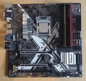 PC Bundle CPU+RAM+Motherboard, i7-7700, 32GB DDR4, ASRock Z270M Extreme4 mATx - Picture 1 of 9