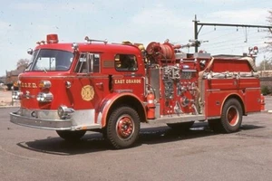 East Orange NJ Engine 1 1971 American LaFrance Pumper - Fire Apparatus Slide - Bild 1 von 1