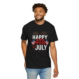 Happy 4th of July T-Shirt, Patriotic Tee, Independence Day Shirt, rot weiß blau - Bild 1 von 17