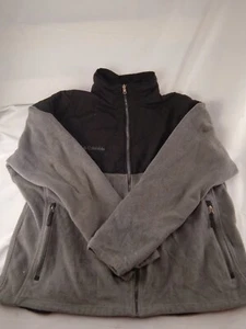 Vintage Columbia Full Zip Fleece Jacket Soze 3XT 90s - Picture 1 of 3