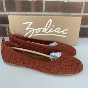 Ballerine casual Zodiac donna Camden-1 tessuto slip on US 10 M NUOVE - Foto 1 di 9