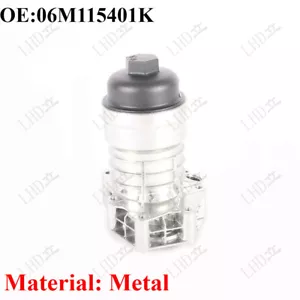 3.0T Engine Oil Filter Housing Aluminum 06M115401K Fit For Audi A5 Q5 CWGD DLZA - Picture 1 of 8