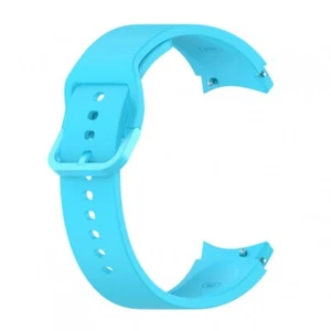 Bracelet Montre Compatible Pour Samsung Galaxy 5 44MM Rechange Bleu Celeste - Photo 1 sur 1