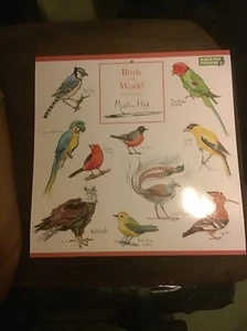 BIRDS OF THE WORLD 2023 CALENDAR BIRTHDAY CHRISTMAS KIDS EDUCATION AVION - Picture 1 of 2