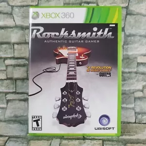 XBOX 360 Rocksmith Authentic Guitar Games Rated T 2011 Ubisoft - Picture 1 of 3